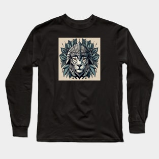 Native Indigenous Oblivion Skyrim Morrowind Character Lion King Long Sleeve T-Shirt